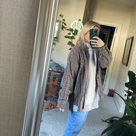 Field Gear Vintage Cotton Fall Plaid Button-Up Shirt - Picture 6 of 12